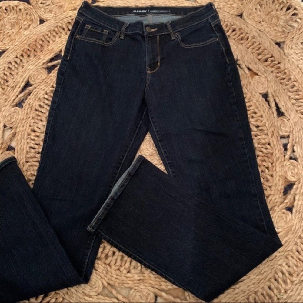 Old Navy jeans mid-rise size 8 Long GUC